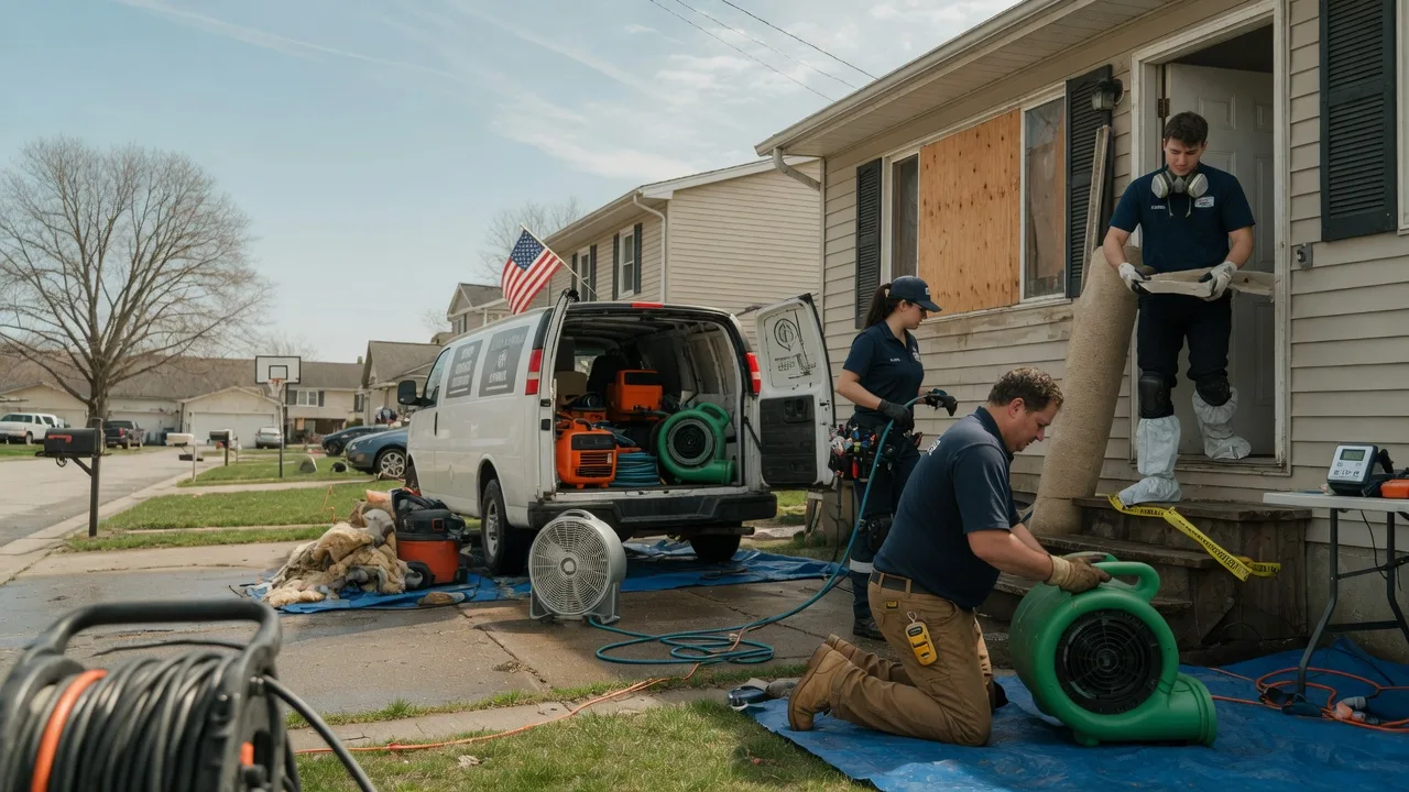 Water Damage Restoration in Howland, ME near me